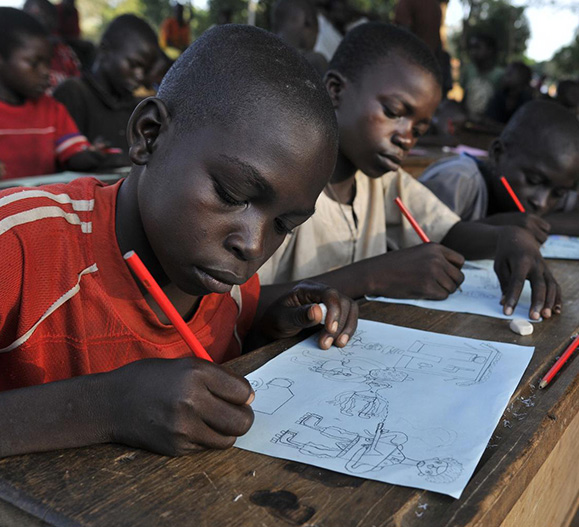 Supporting education promotes a foundation for a successful future.